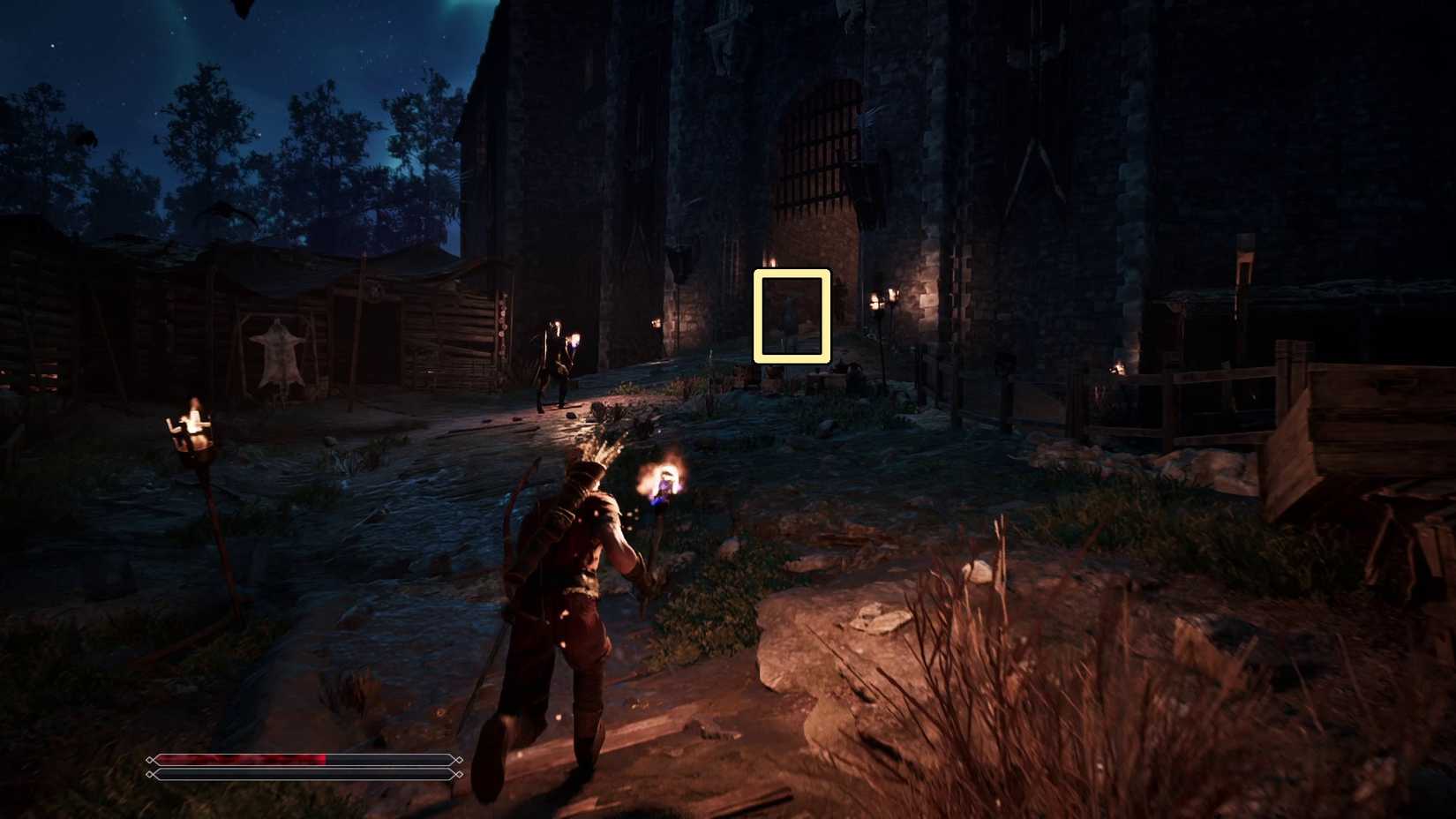 Talas location near old camp castle gate in gothic 1 remake