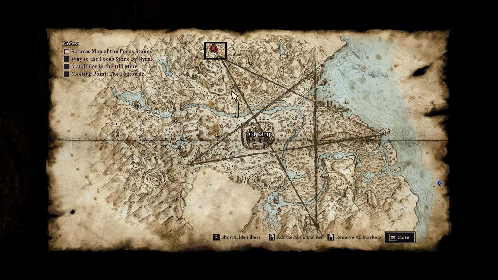 Troll Canyon map location in Gothic 1 Remake