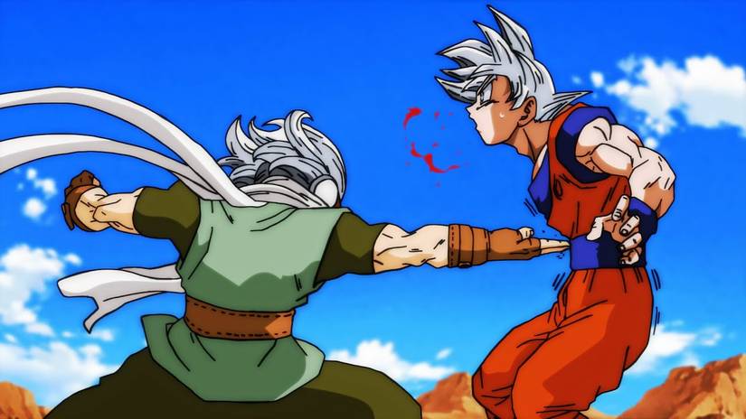 Granolah almost kills Goku