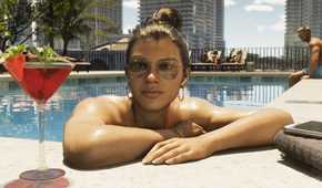 Lucia in a pool in GTA 6.