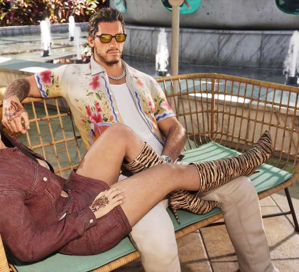 Lucia sitting on Jason's lap in GTA 6.