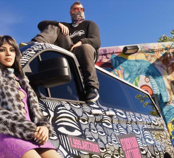 gta 6 protagonists lucia and jason wearing some cosmetic items that are exclusively in the ultimate edition.
