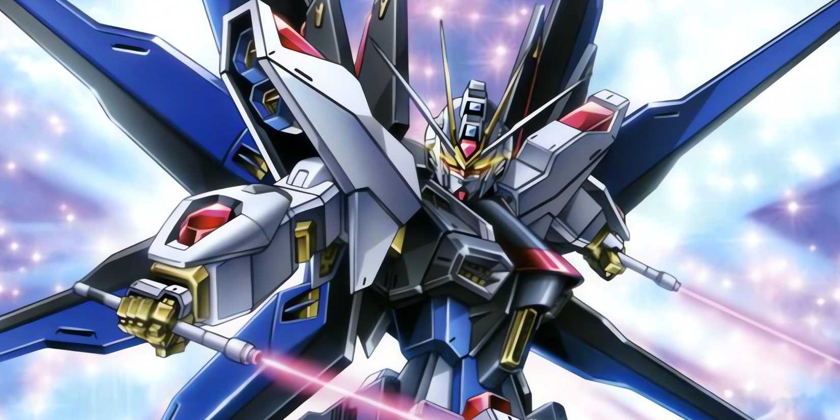gundam strike freedom wielding swords