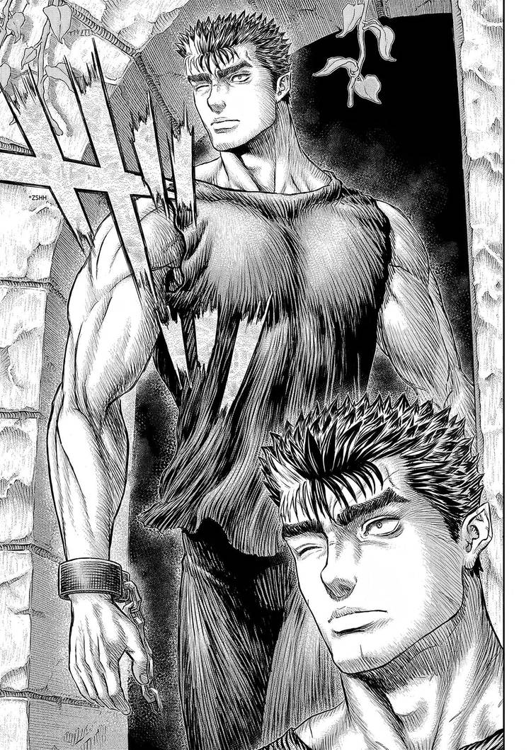 Berserk's guts seem strong.
