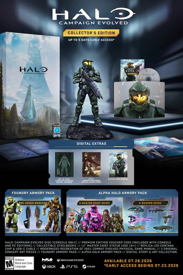 halo campaign evolved collectors edition