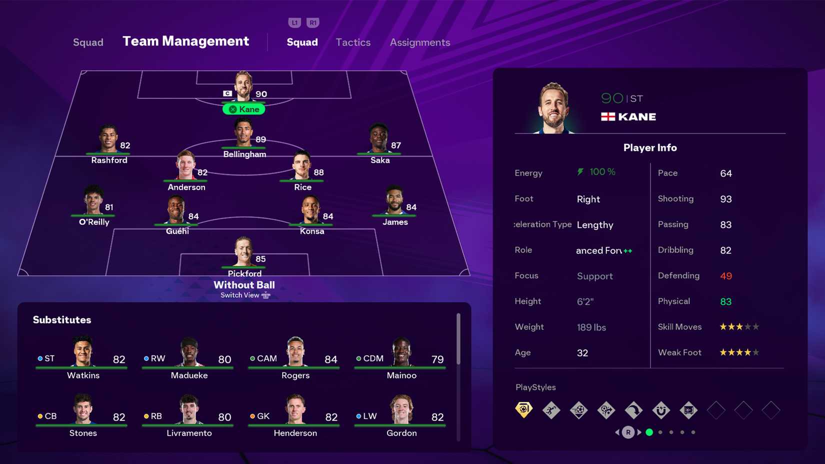 Harry Kane World Cup EA Sports FC 26