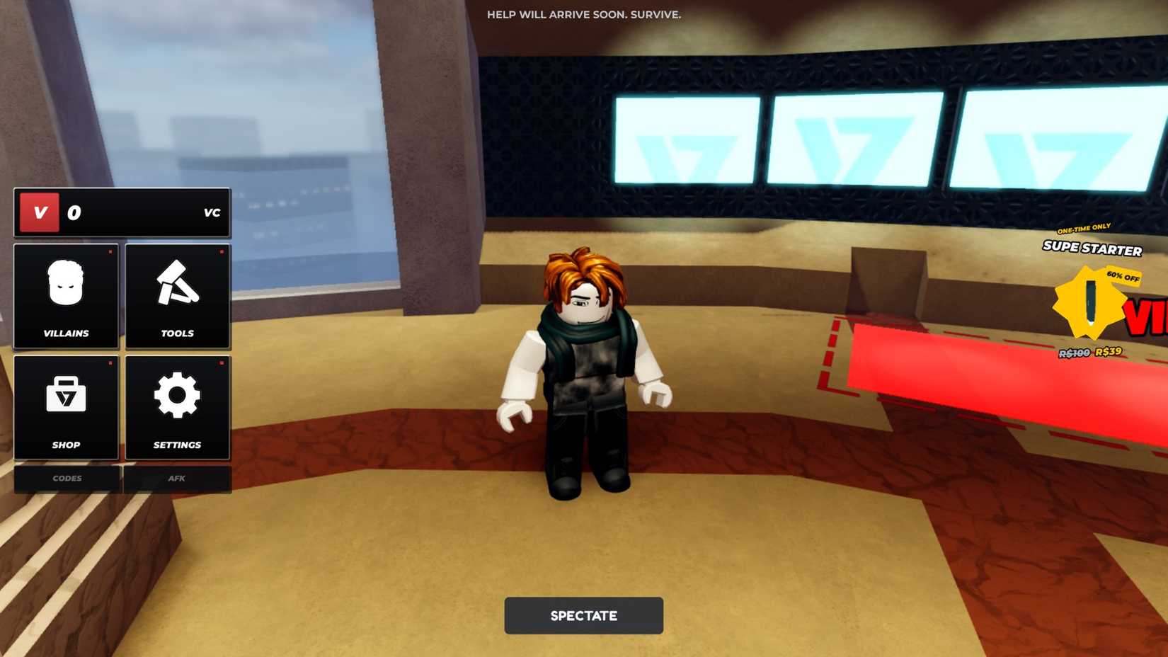 Hide From The Villain player
