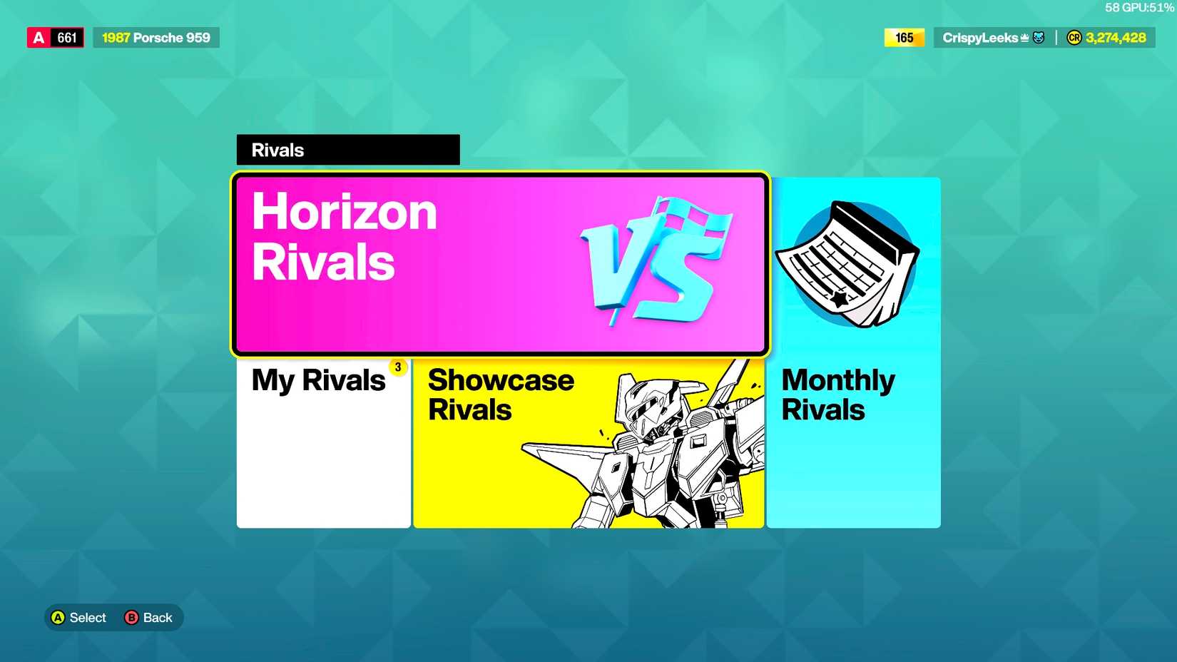 horizon rivals for daily challenges in fh6