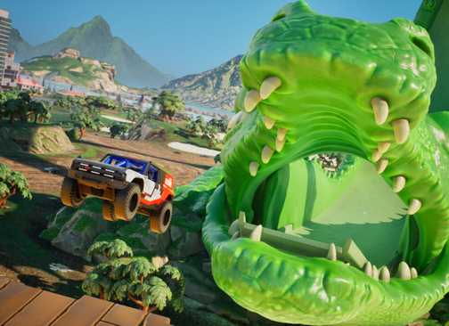 Hot Wheels Infinite Rush crocodile