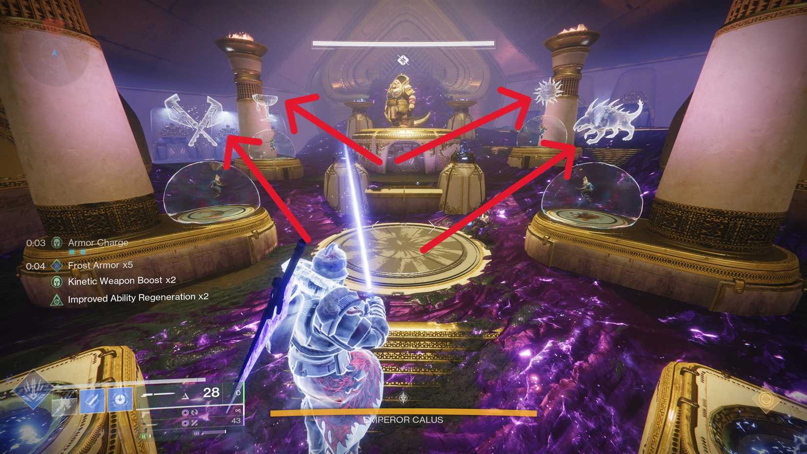 Calus Destiny 2: Calus Resplendent Pantheon Guide