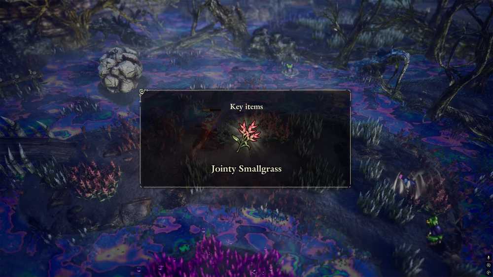 How To Collect Jointy Smallgrass In The Adventures Of Elliot