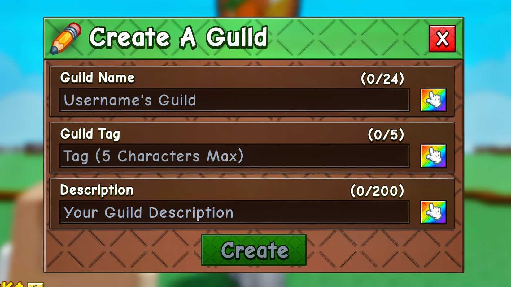 How to Create a Guild in Gardening 2