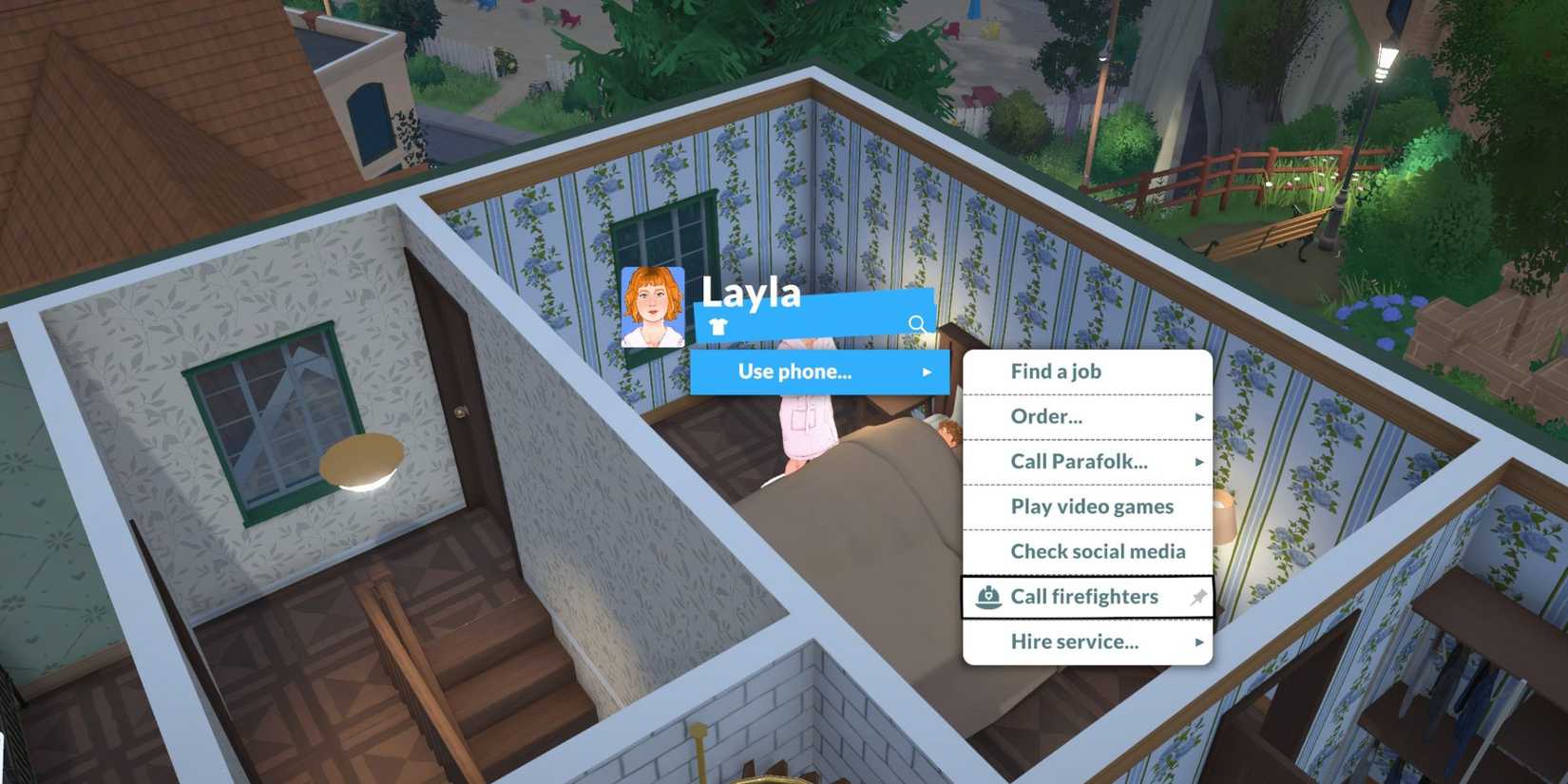 How to put out a fire