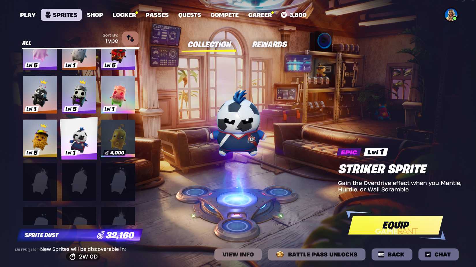 How to get Striker Sprite in Fortnite - 4