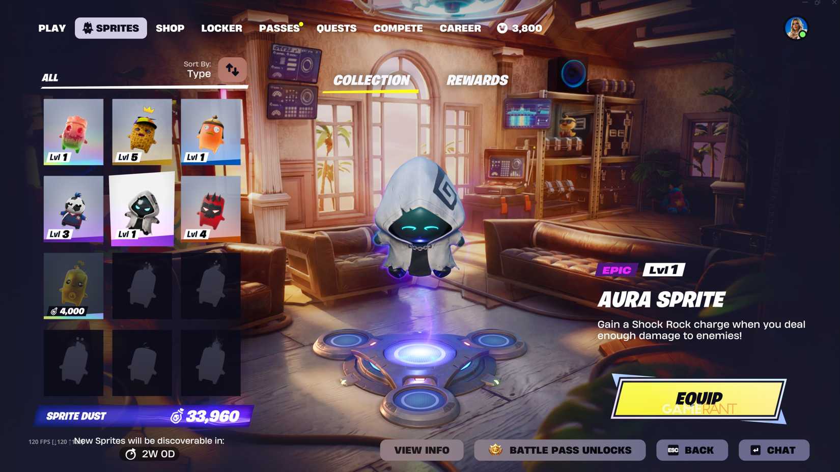 how to get an Aura Sprite in Fortnite - 3-1