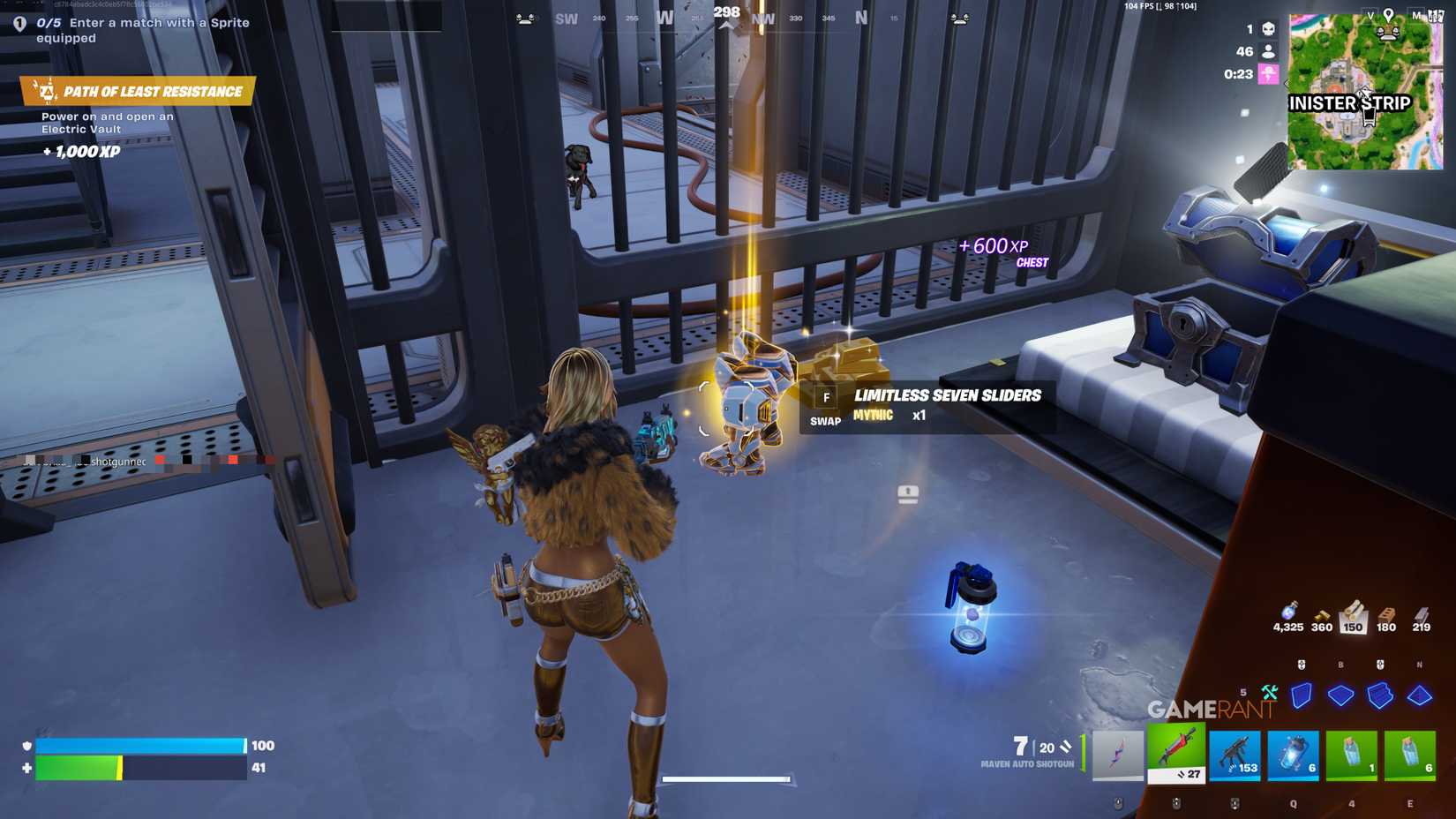 Seven Sliders How to Get Seven Sliders in Fortnite Runners