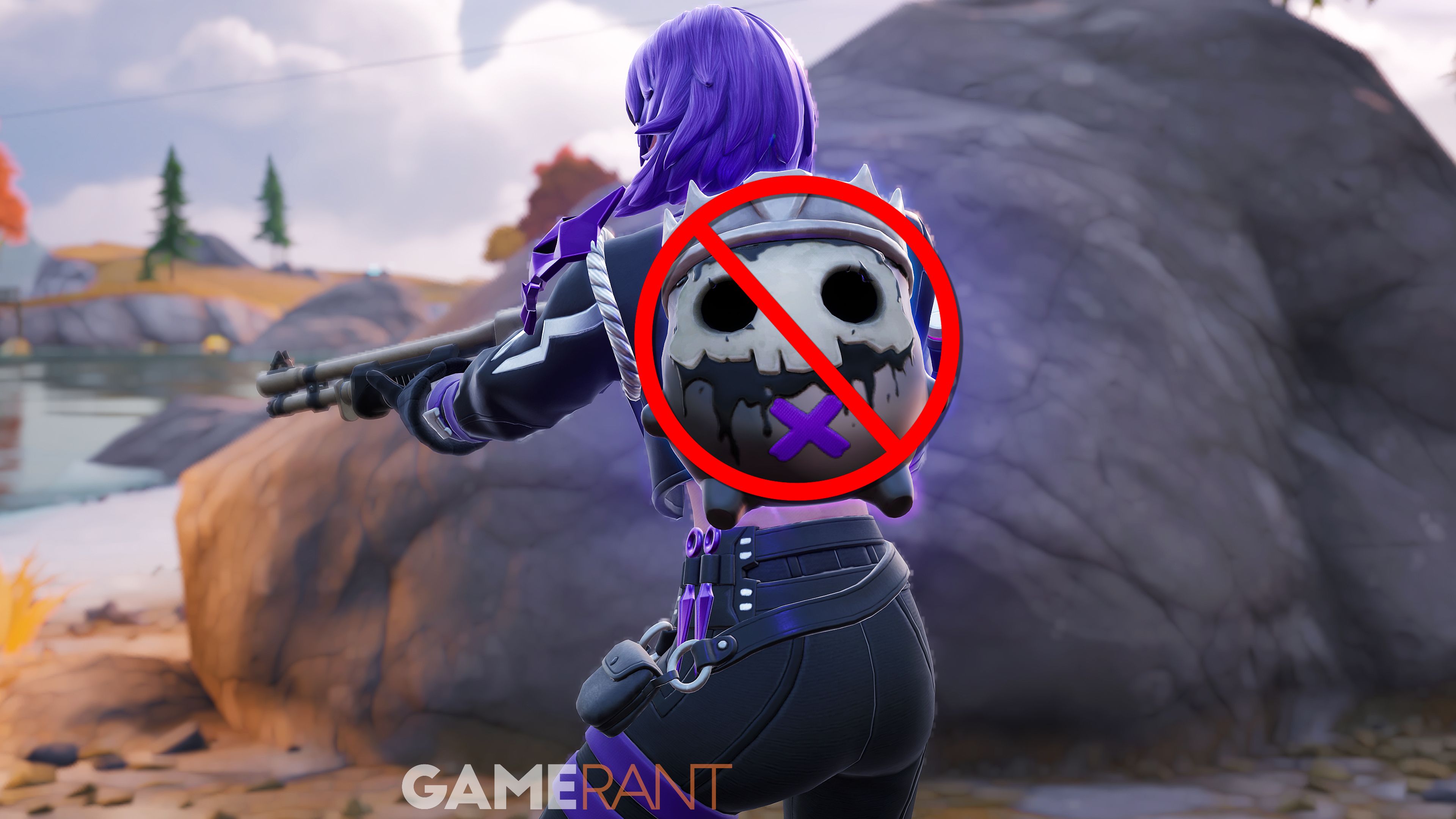 How to Hide Sprites on Your Back in Fortnite