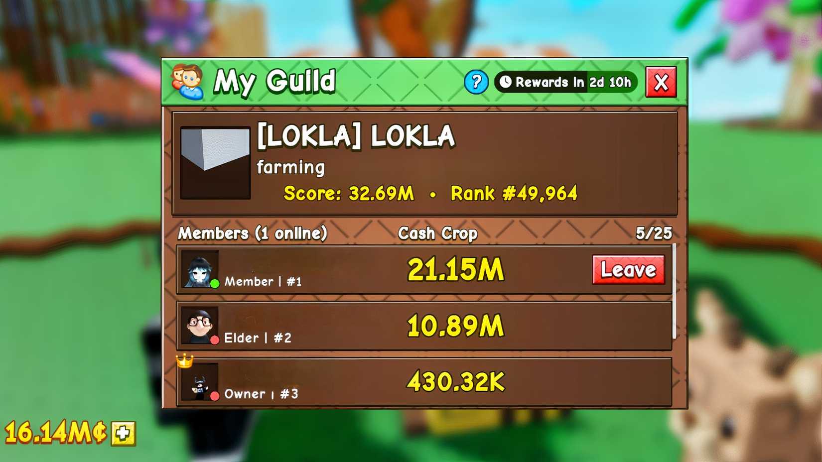 How to Join a Guild in Gardening 2 