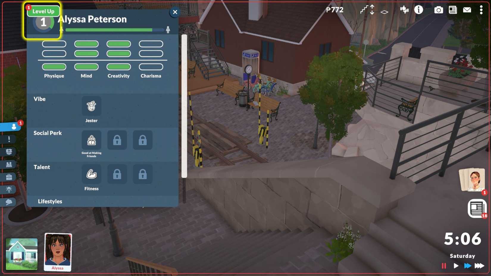 how to level up personality in paralives