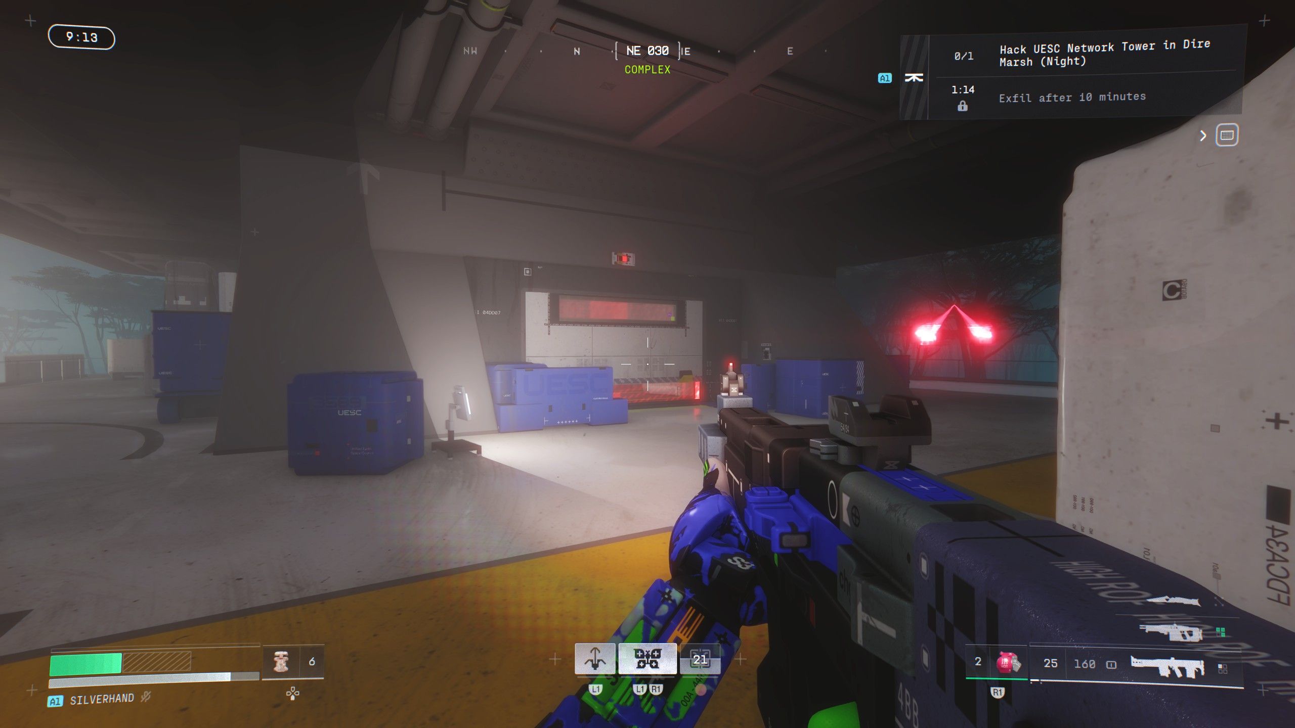 How to Loot Upper Complex in Marathon's Dire Marsh Night
