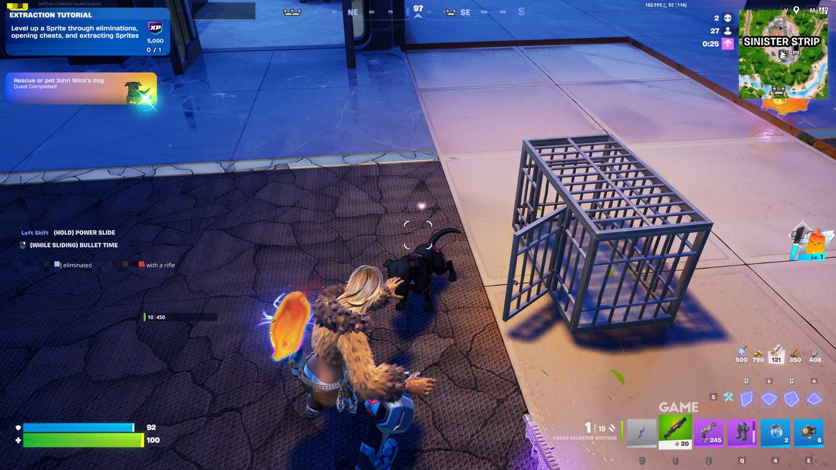 How to rescue John Wick's dog in Fortnite and keep it as a pet - 5