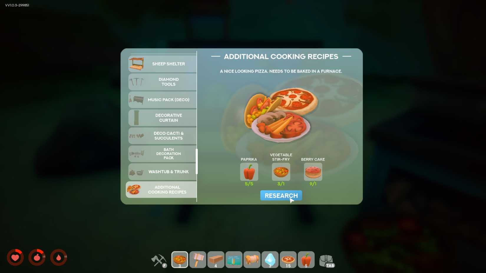 How to Make Vegetable Pizza in Solarpunk