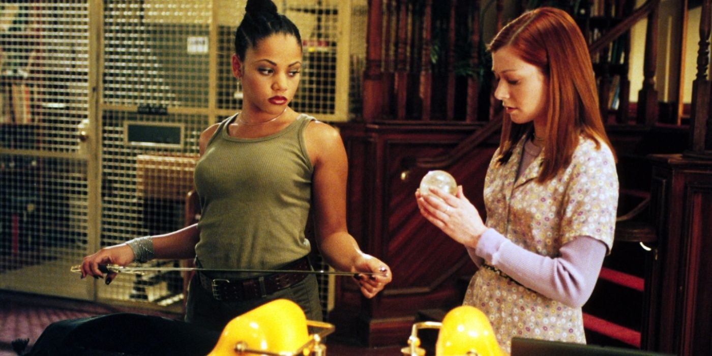 Kendra and Willow in Buffy the Vampire Slayer