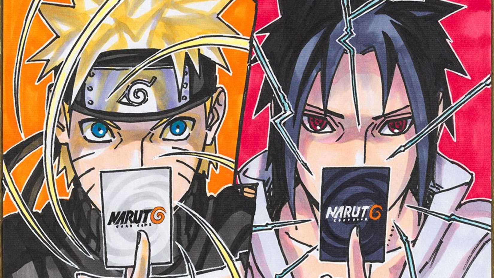 kishimoto new tcg naruto illustration