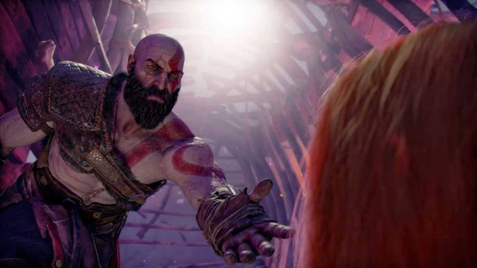 kratos in god of war laufey