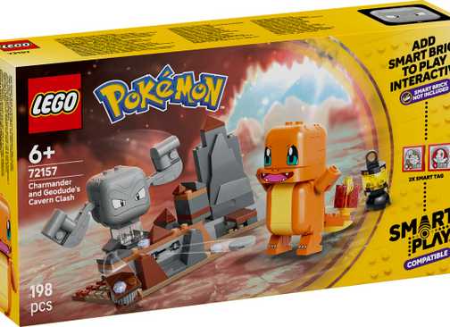 LEGO Pokemon Charmander Geodude 1