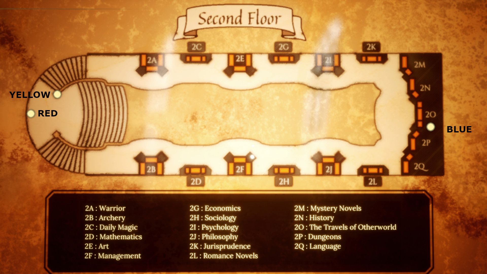 Librarian Tidy Up the Arcane Library Key Locations Guide