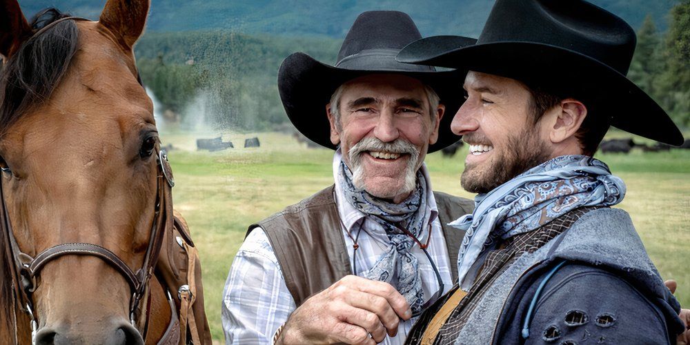 Lloyd and Ryan in Yellowstone