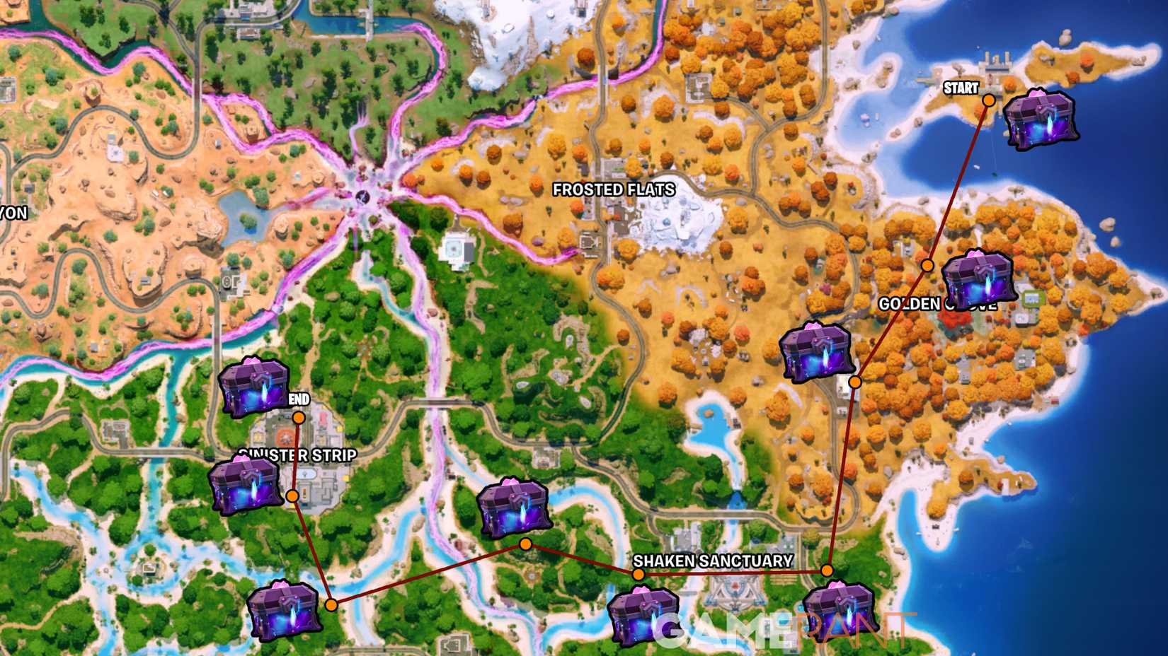 Best Places to Find Sprites in Fortnite Runners (Sprite Loot Path)
