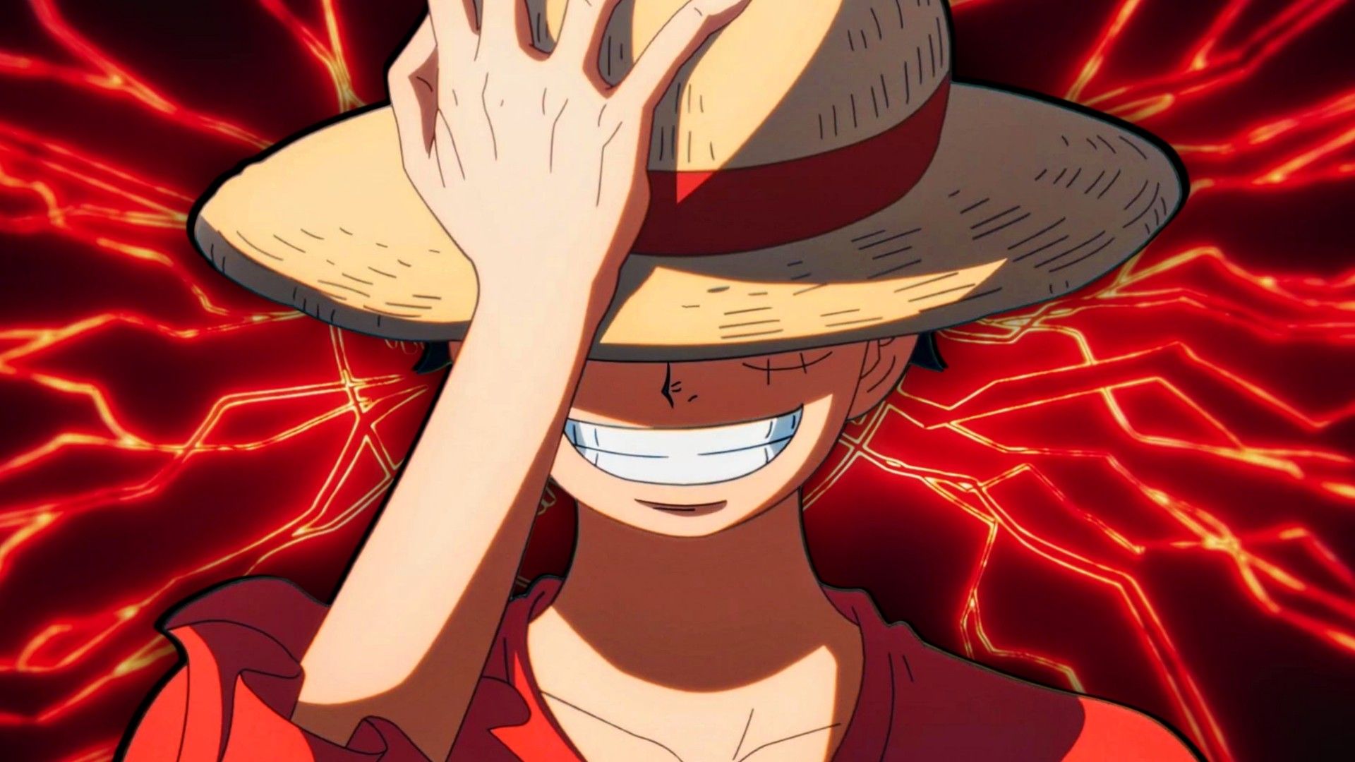 Image of Monkey D. Luffy using the new Haki power-up