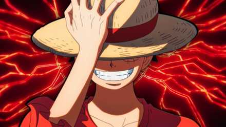 Image of Monkey D. Luffy using the new Haki power-up
