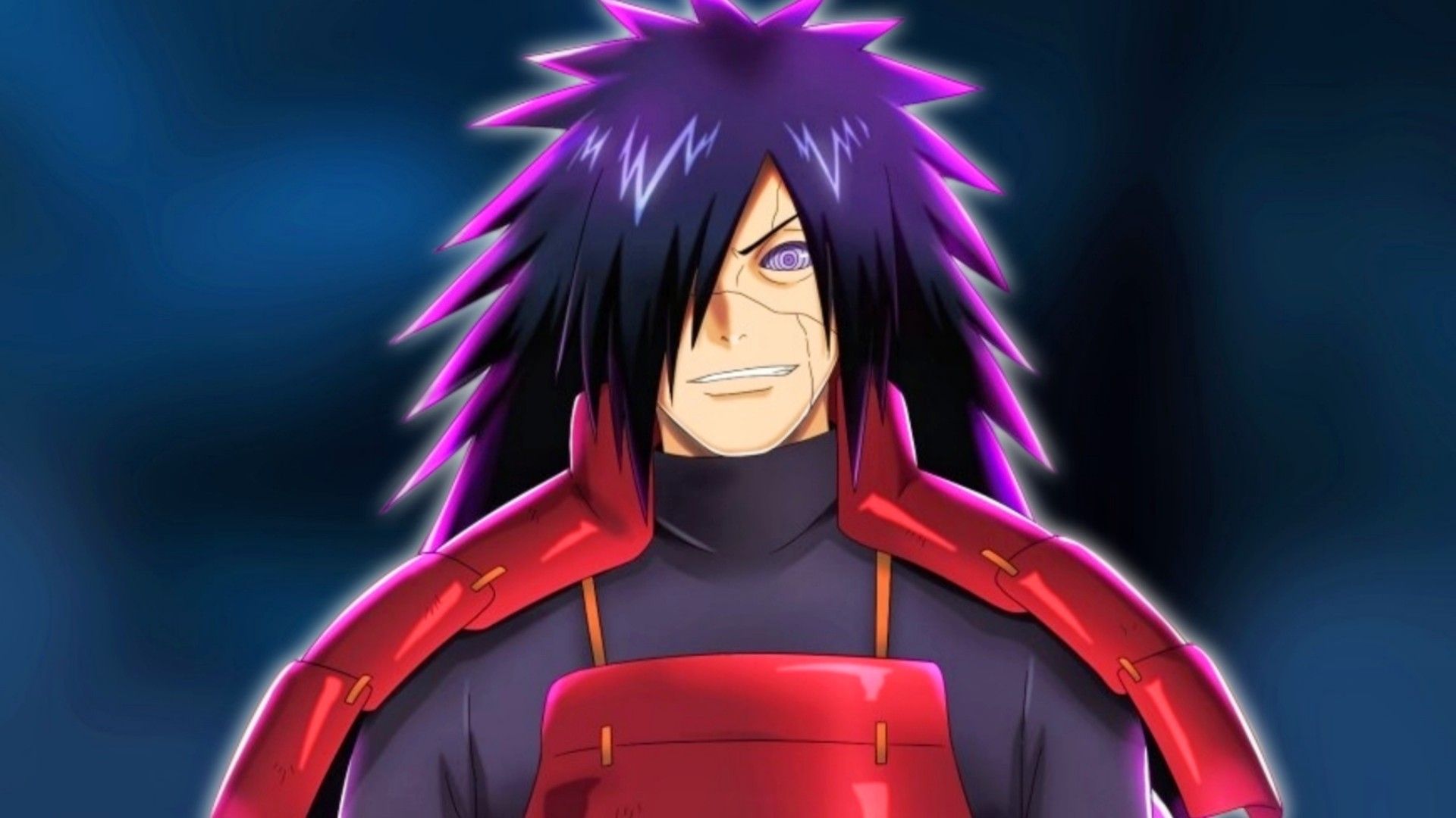 An image of Madara Uchiha from Naruto, who is welcomed back in the new edition