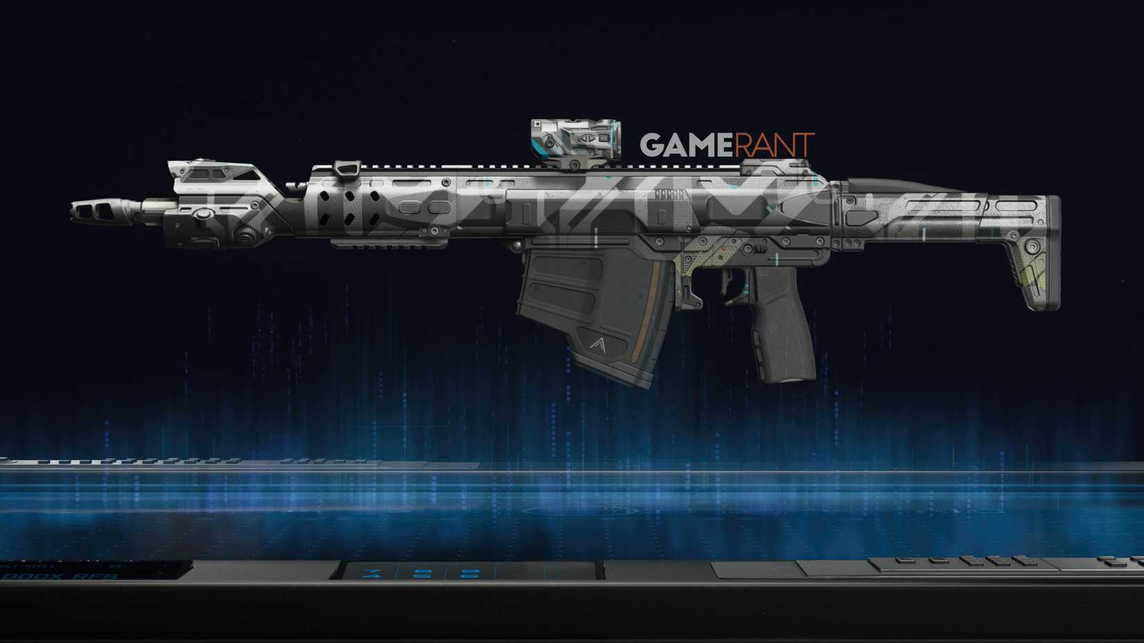 Mainframe Camo Preview on the Grimhawk - Black Ops 7