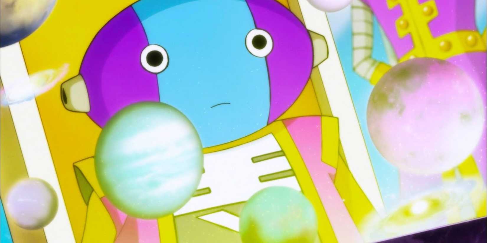 Zeno watches the Multiverse in Dragon Ball Super.