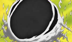 Kaguya uses the Expansive Truth-Seeking Orb jutsu in Naruto Shippuden