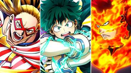 Heroes closest to the full power of My Hero Academia