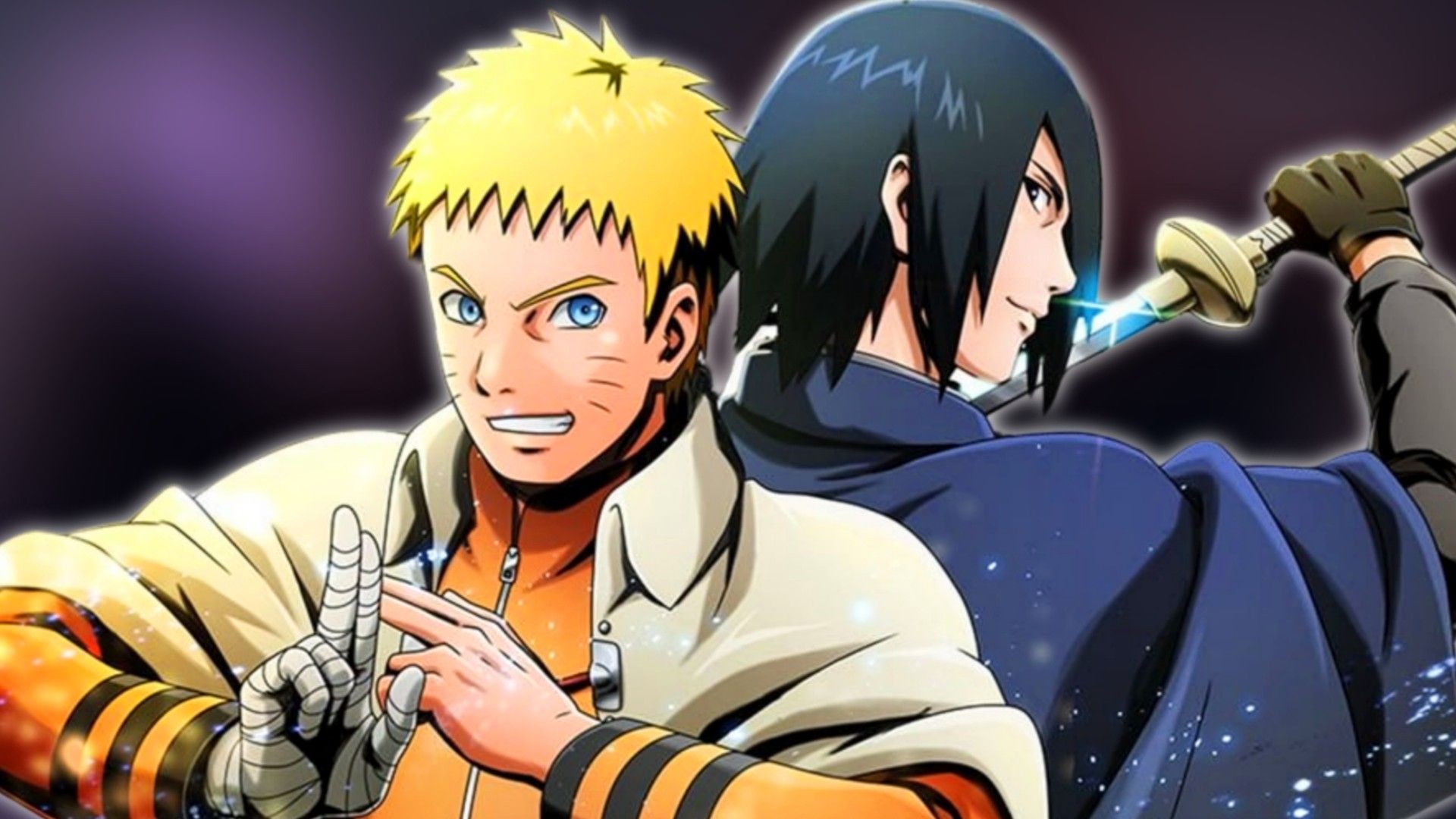 An image of Naruto and Sasuke preparing for the biggest challenge in Boruto