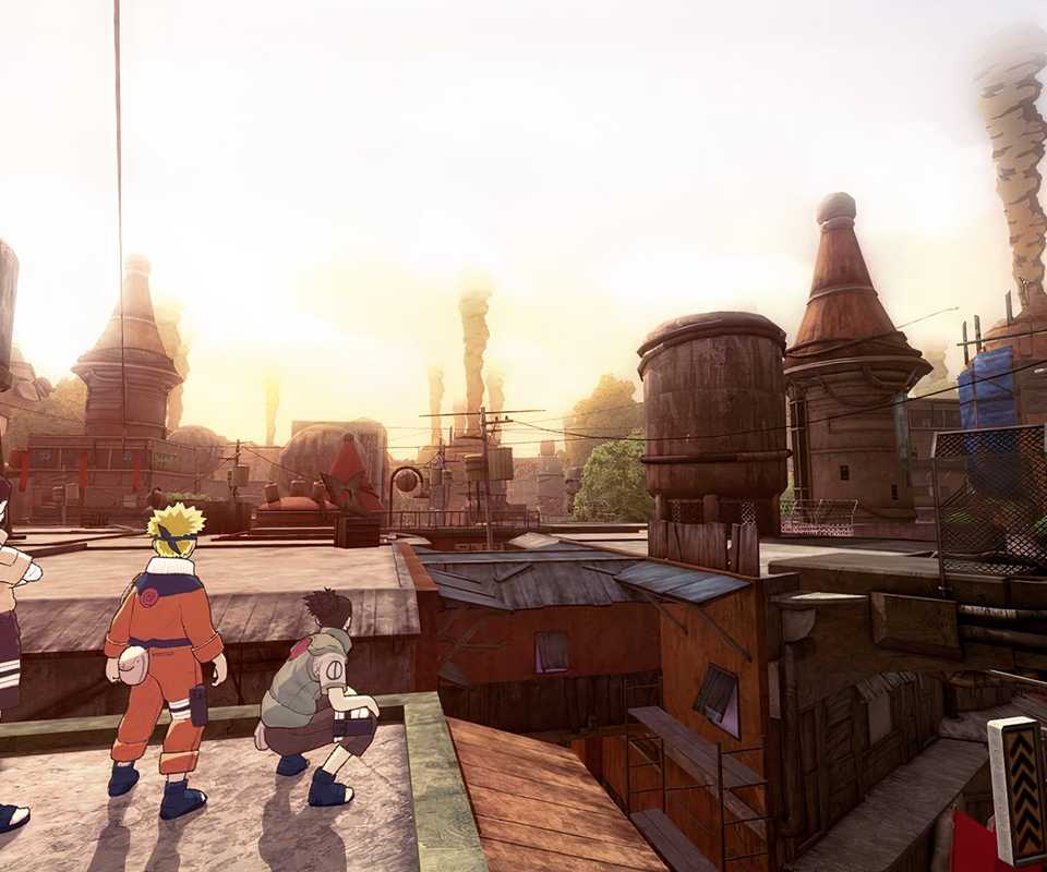 Naruto broken bond characters watching the world