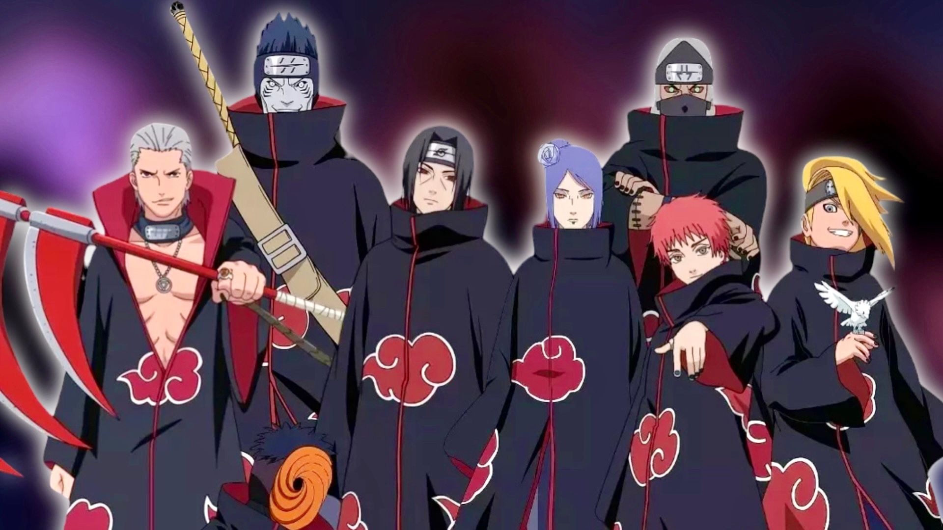Images of all Naruto Akatsuki members