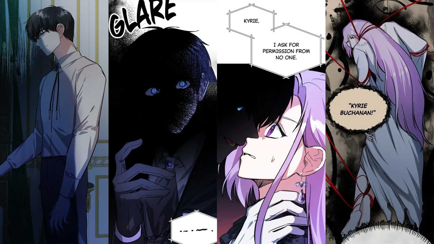 Nathaniel in Kneel before Me Manhwa