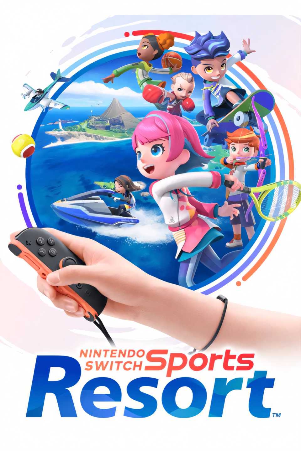 Nintendo Switch Sports Resort Tag Page Cover Art
