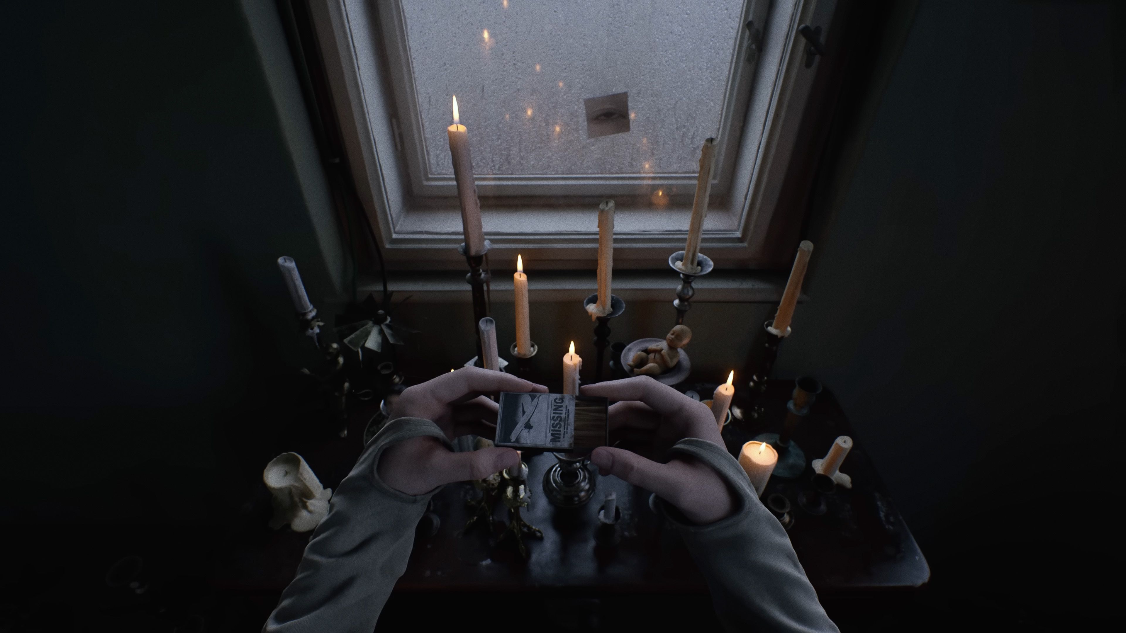 Lighting candles
