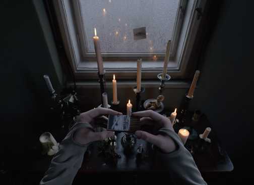 Lighting candles