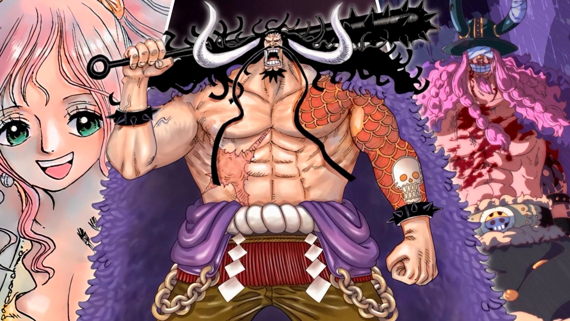 Picture of Shirahoshi, Kaido and Loki