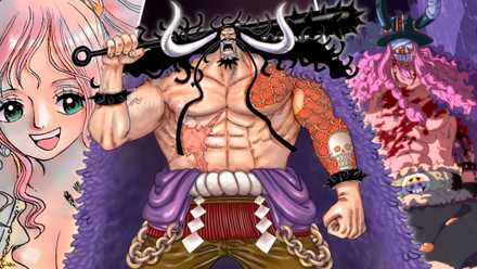 Picture of Shirahoshi, Kaido and Loki
