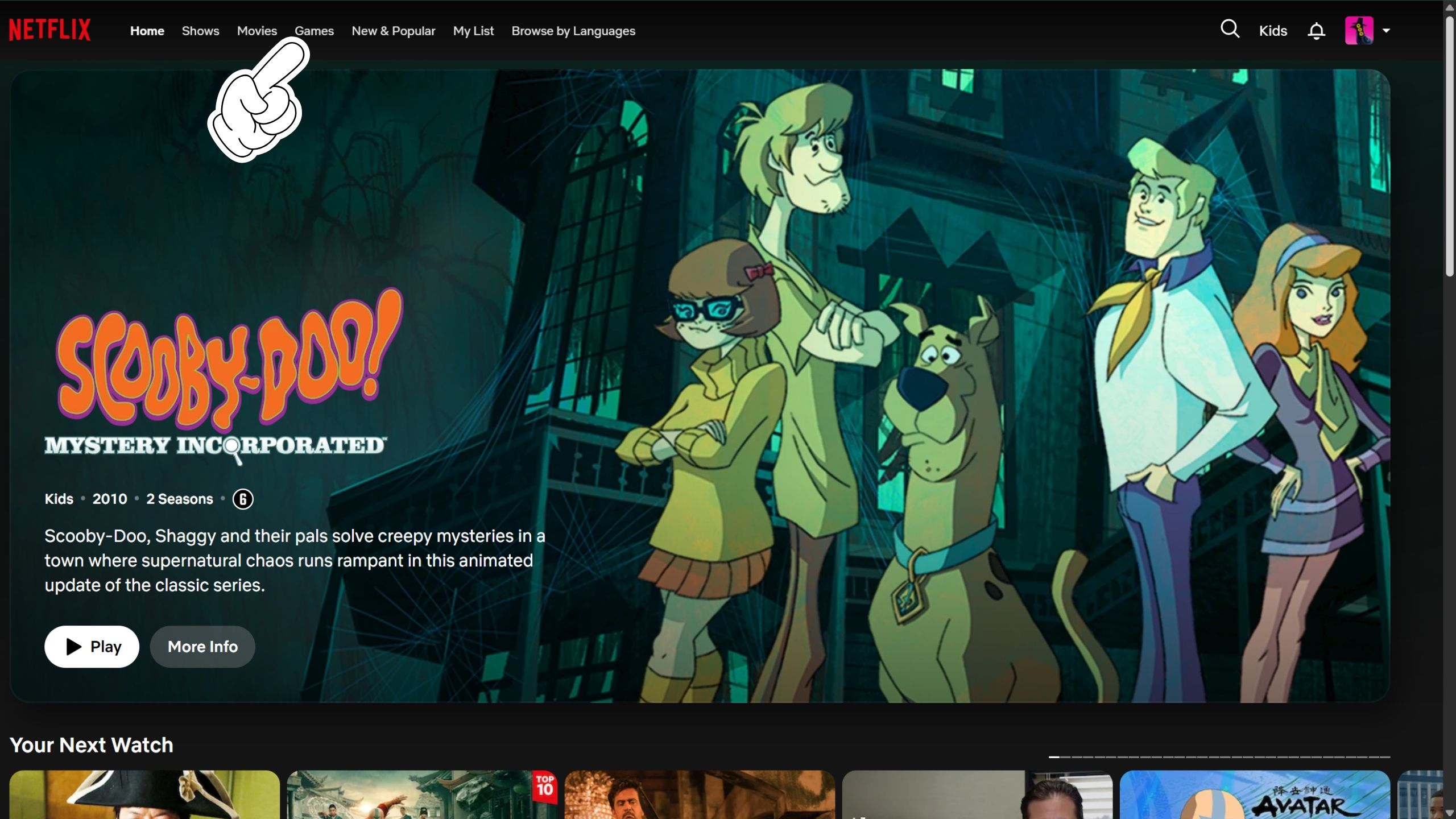 How To Play Unhinged On Netflix Opening Netflix Games Tab 